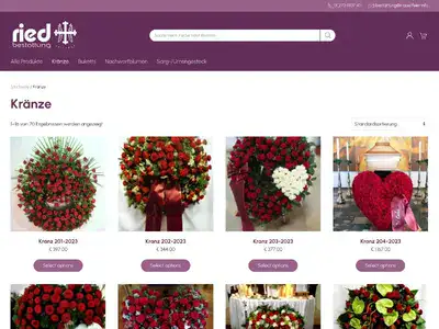 Shop Bestattung Ried